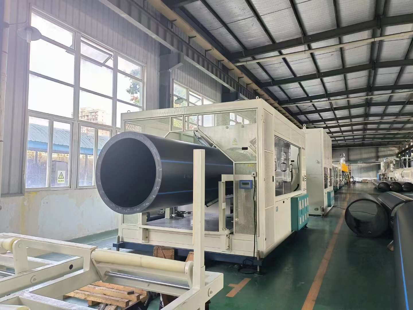 उच्च व्यासाचे एचडीपीई पाईप्स आणि कूलिंग समस्या