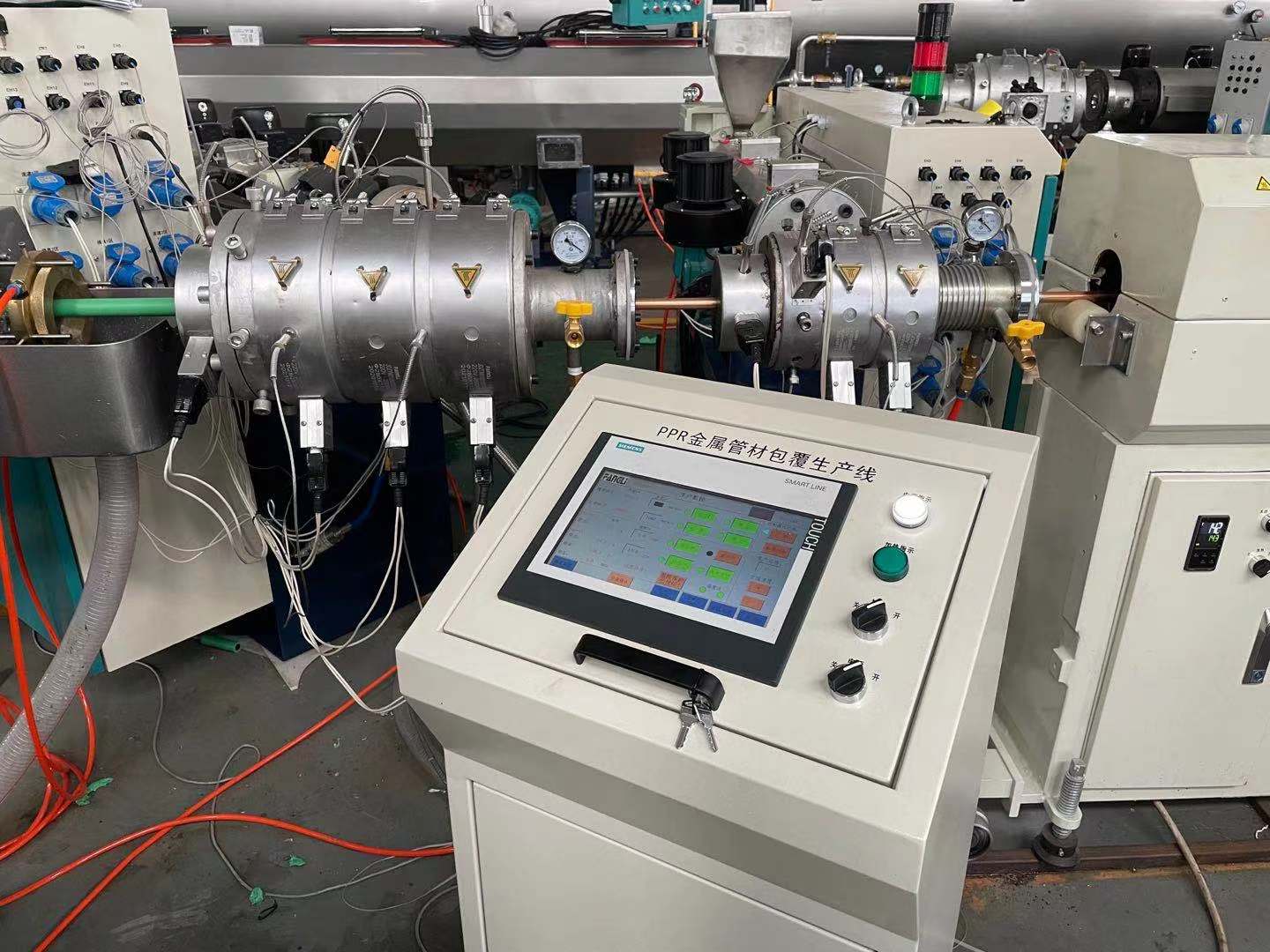 कंपाऊंड मटेरियल पाईप उत्पादन लाइन कशी राखायची