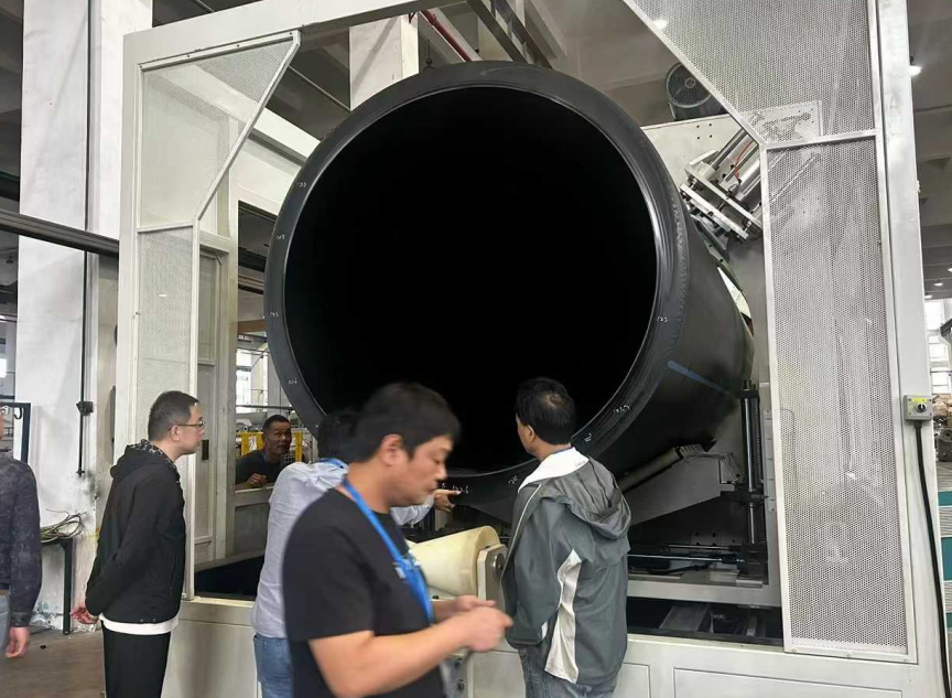 उच्च व्यासाचे एचडीपीई पाईप्स आणि कूलिंग समस्या